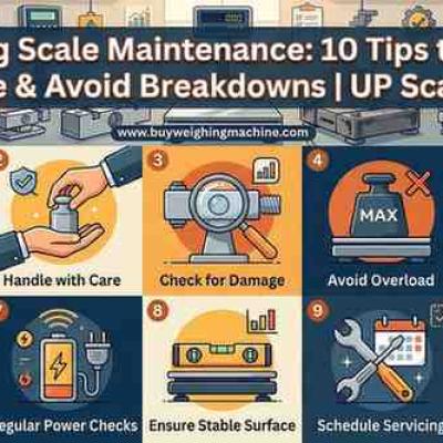 Weighing Scale Maintenance: 10 Tips to Extend Life & Avoid Breakdowns | UP Scales