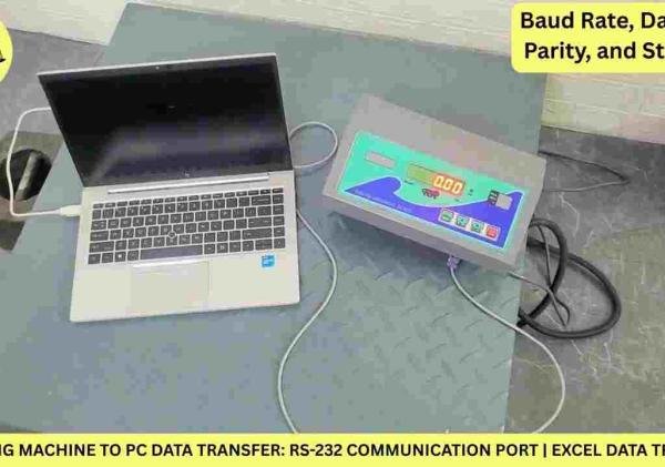 How to Connect Your Weighing Scale to a PC via RS‑232 and Send Live Data Straight into Excel