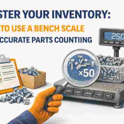 Master Your Inventory: How to Use a Bench Scale for Accurate Parts Counting