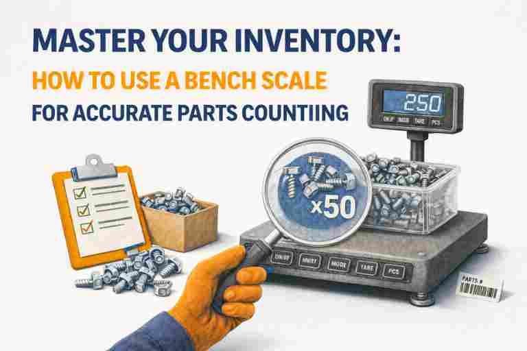 Part Count Master Your Inventory: How to Use a Bench Scale for Accurate Parts Counting