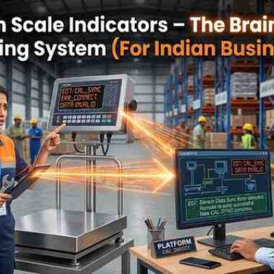Platform Scale Indicators – The Brain of Your Weighing System (For Indian Businesses)