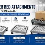Roller Bed Attachments for Platform Scales – MS Rollers (450x550, 550x650, 700x800 mm)