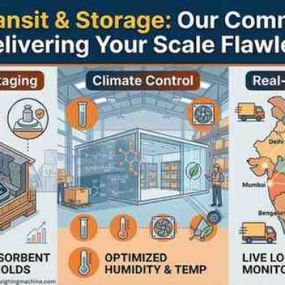 Safe Transit & Storage: Our Commitment to Delivering Your Scale Flawlessly