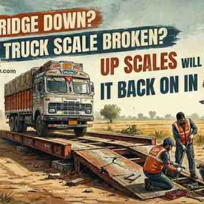 Weighbridge Bandh? Truck Scale Kharab? UP Scales Laayega 4 Ghante Mein Wapas ON!
