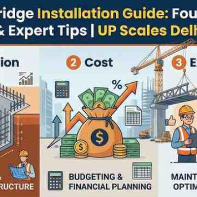 Weighbridge Installation Guide: Foundation, Cost & Expert Tips | UP Scales Delhi NCR