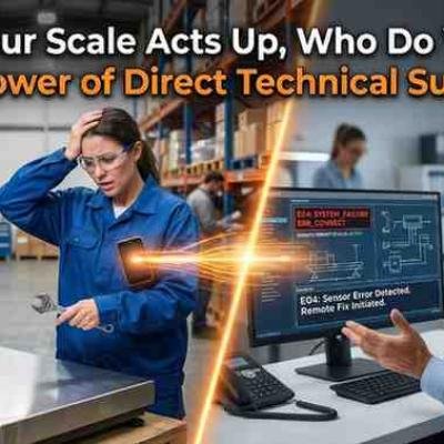 When Your Scale Acts Up, Who Do You Call? The Power of Direct Technical Support.